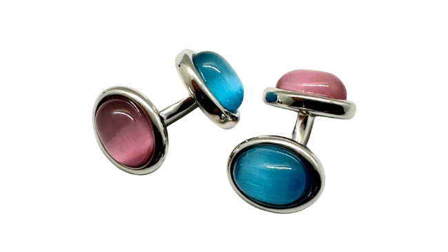 Manschettenknopf_karibik_rosa